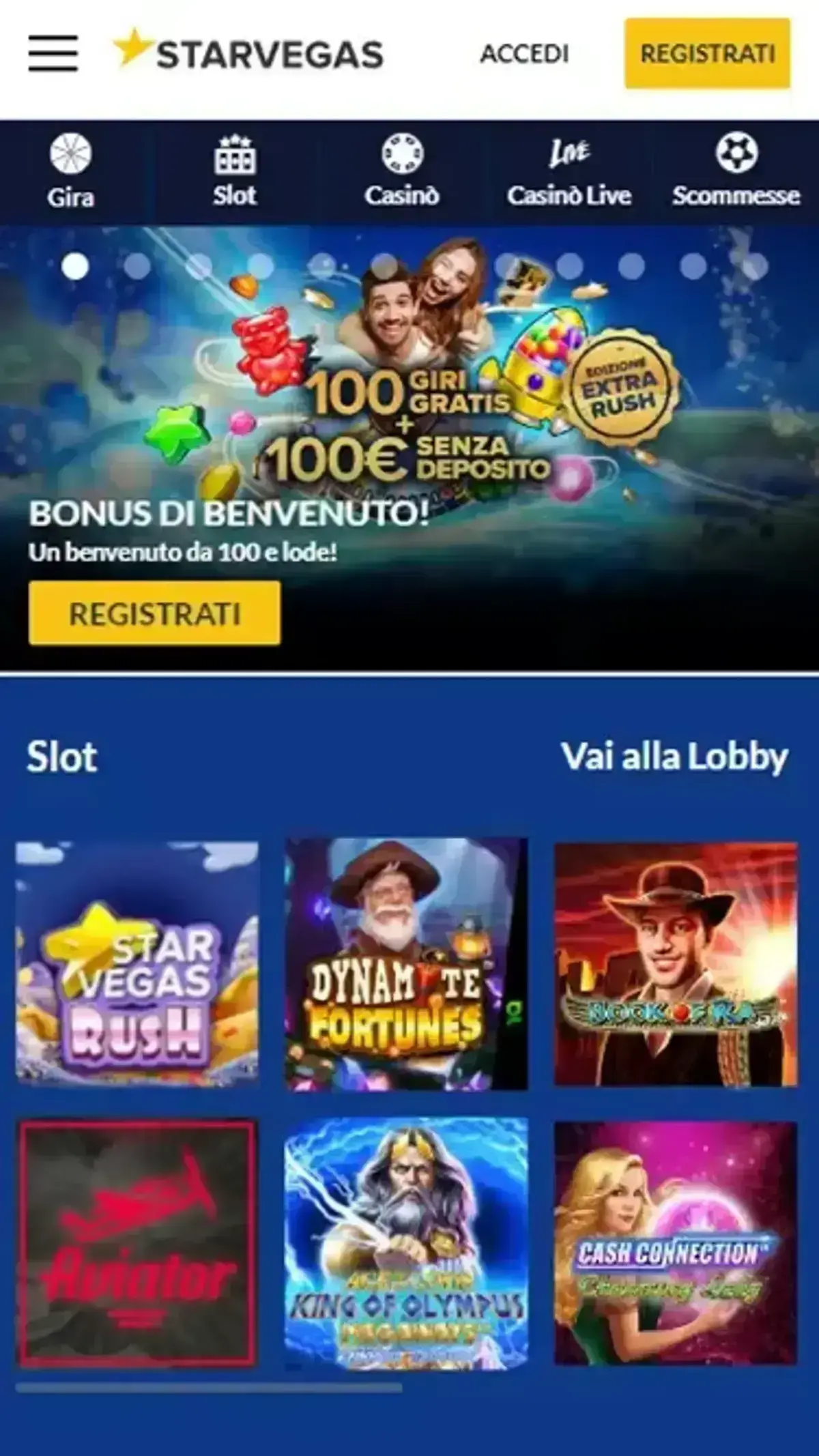 StarVegas Captura de pantalla 3